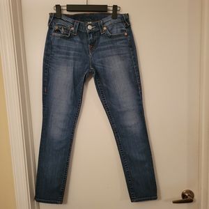 True Religion Boyfriend Jeans, Size 26
